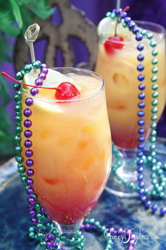 Hurricane cocktail recipe for Mardi Gras Everyday Dishes