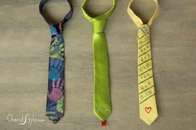 Diy Father's Day Tie Craft - Everyday Dishes