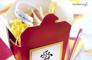 DIY Chinese New Year party invitation