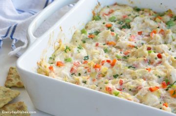 Artichoke Crab Dip