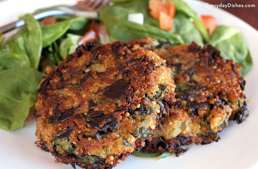 Healthy Kale and Quinoa Patties Recipe