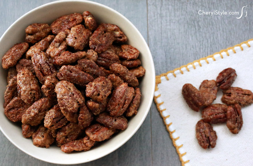 Easy spiced pecans Everyday Dishes