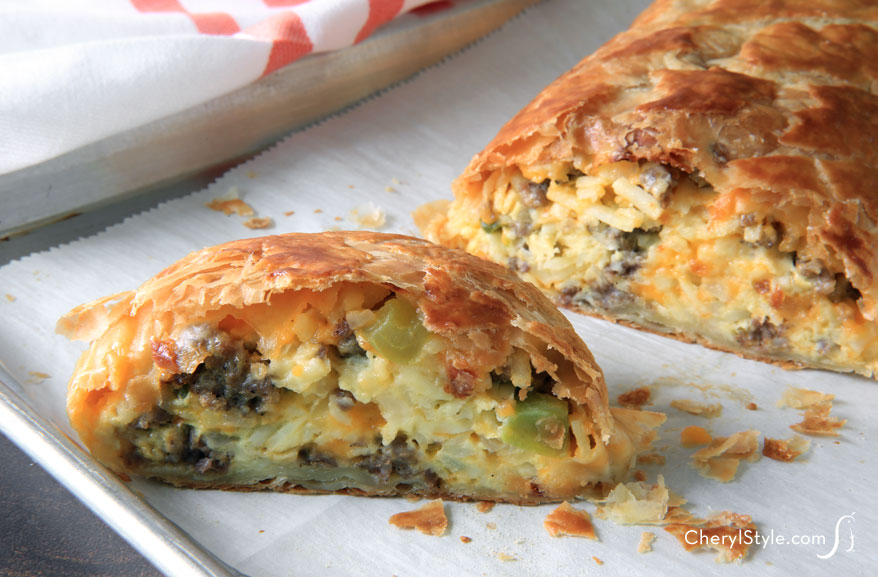 Breakfast stromboli recipe Everyday Dishes & DIY
