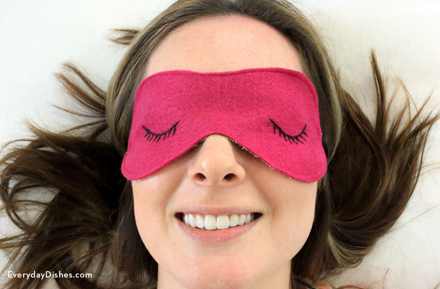 Make a Sleep Mask for Mom
