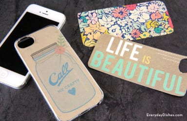 Printable iPhone case template