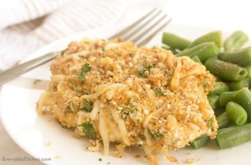 Cheesy Chicken Cauliflower Casserole