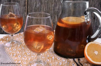 Orange Vanilla Iced Tea