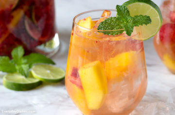Mango Ginger Vodka Cocktail
