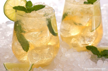 Honey mint whiskey mojito recipe