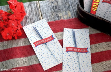 Sparkler Holder Party Favor