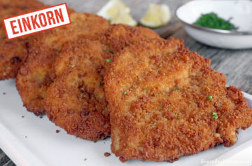 for breaded breaded the oven recipe recipe Einkorn cutlets cutlets chicken chicken  in