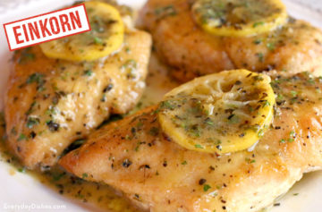 Einkorn Lemon Chicken