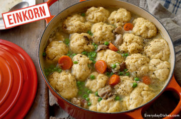 Chicken and Dumplings with Einkorn Video