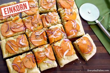 Sweet Potato Einkorn Focaccia Bread Video