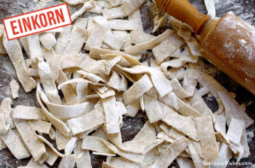 Homemade Noodles with Einkorn Video