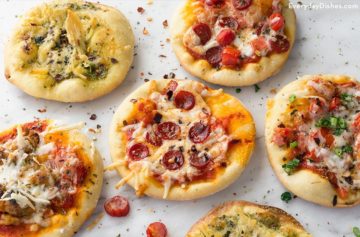 Mini pizza appetizers