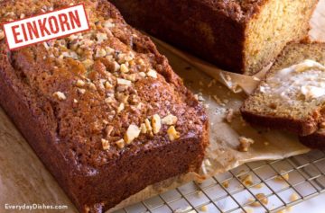 Super Moist Einkorn Banana Bread