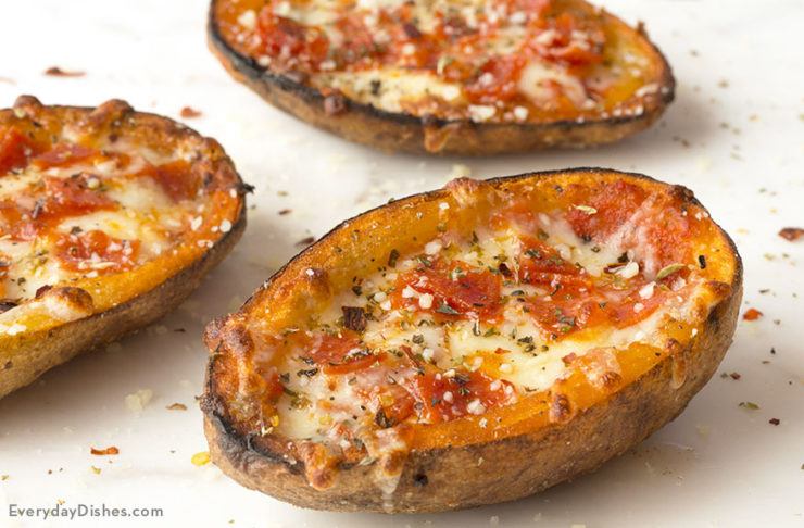 Pizza Potato Skins Recipe