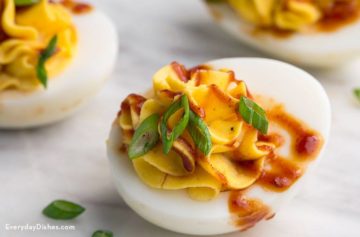BBQ Deviled Eggs