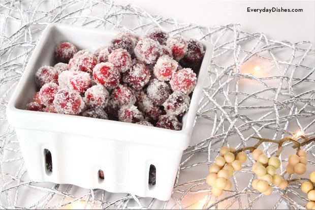 Easy candied cranberry recipe