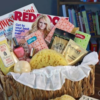 DIY spa basket gift for Mother's Day or any other occassion!