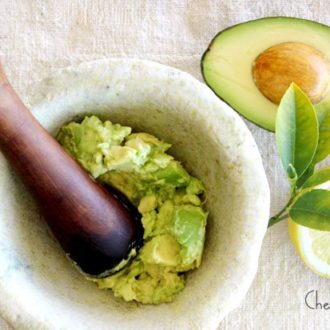 Everything you need for a DIY all-natural homemade avocado mask.