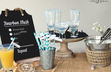 Bourbon slush bar