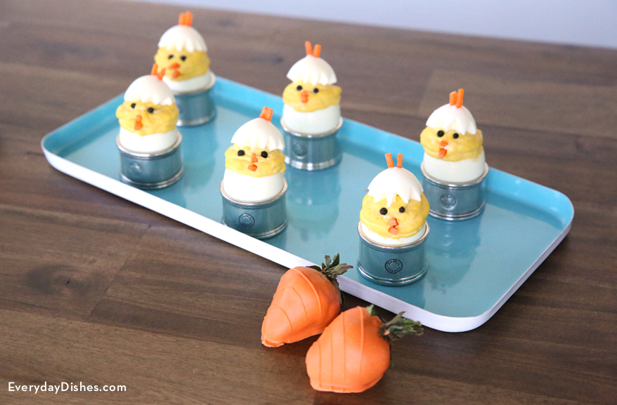 baby shower deviled eggs