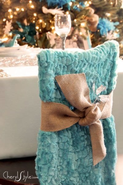 No-sew DIY chair covers for the dining room, living room—wherever!