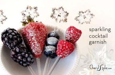 sparkling-cocktail-garnish champagne cocktail garnish