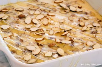 Egg-free baked yogurt dessert recipe