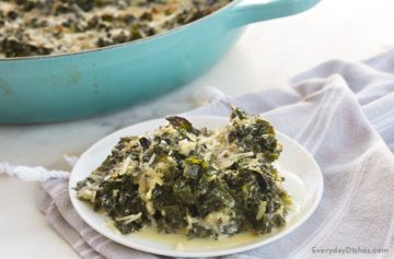 Kale Gratin with Parmesan Recipe