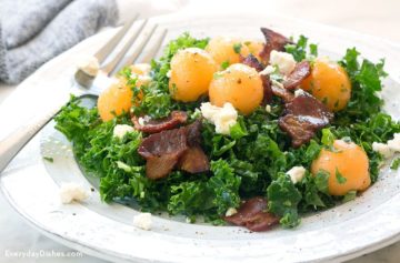 Feta Bacon Melon Salad Recipe