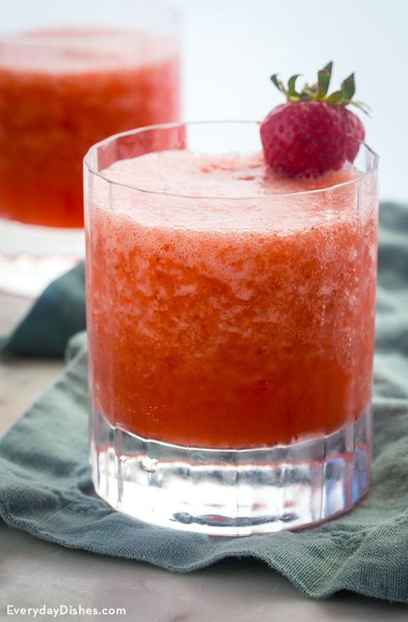 Strawberry and Orange Vodka Slush Recipe