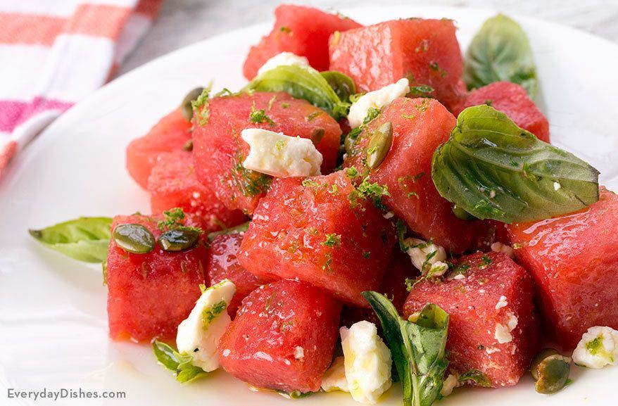 watermelon-basil-salad-everydaydishes