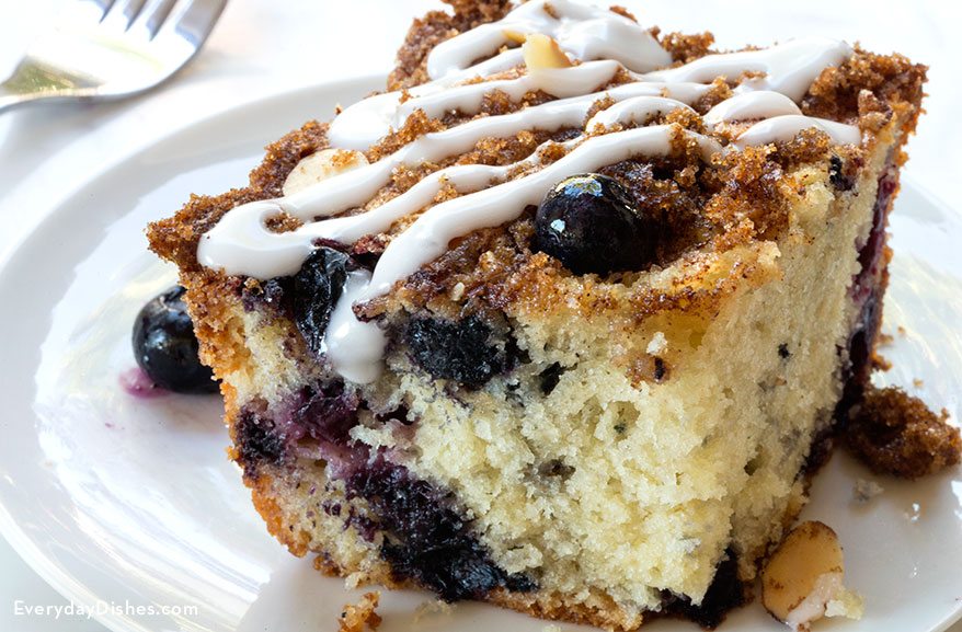 Blueberry Coffee Cake Recipe – Everyday Dishes