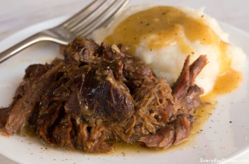 Slow cooker beef roast recipe