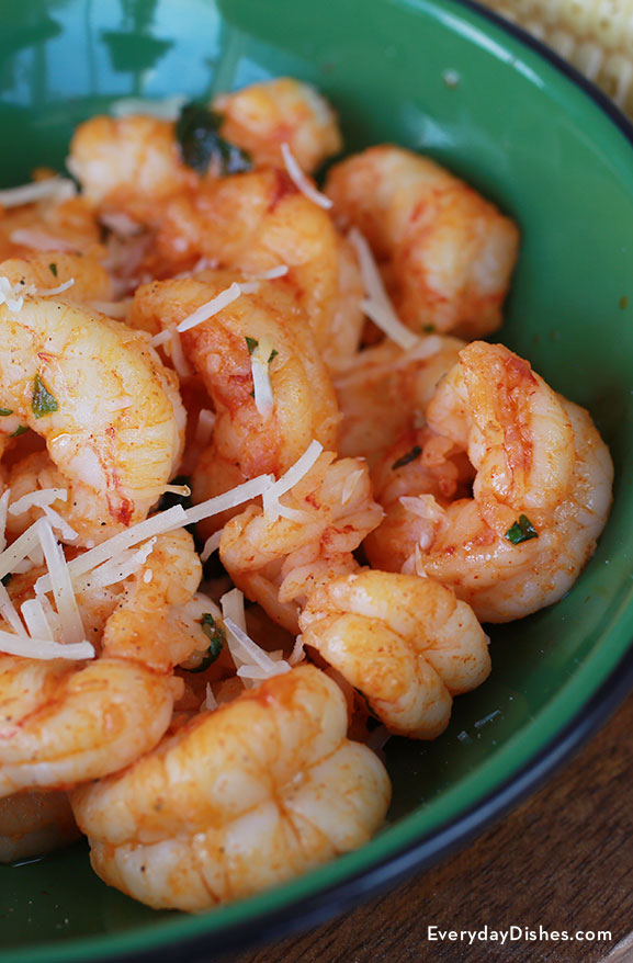 Easy sautéed shrimp recipe