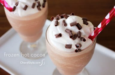 Decadent Frozen Hot Cocoa
