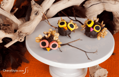 How to make owl cake pops