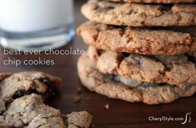The BEST chewy chocolate chip cookies you’ll ever make!