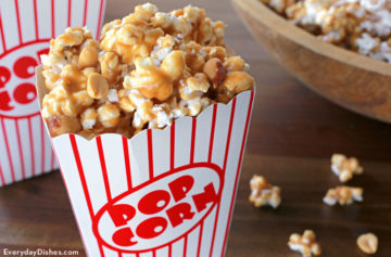 Peanut caramel corn recipe