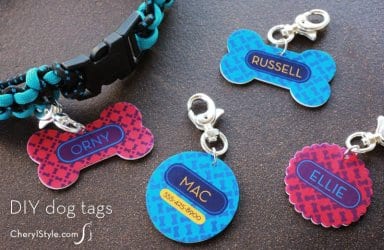 DIY Shrinky Dinks Dog Tags