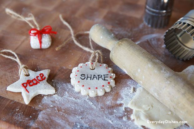 Spruce up your gifts this holiday with simple DIY salt dough gift tags