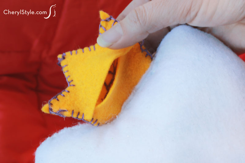 How to make a tooth fairy pillow out of felt for your kids