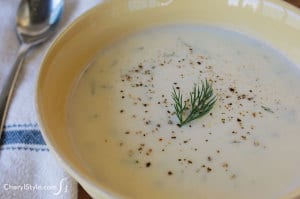 Fall soups | creamy potato soup