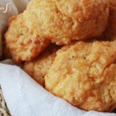 Flaky and delicious garlic cheese biscuits