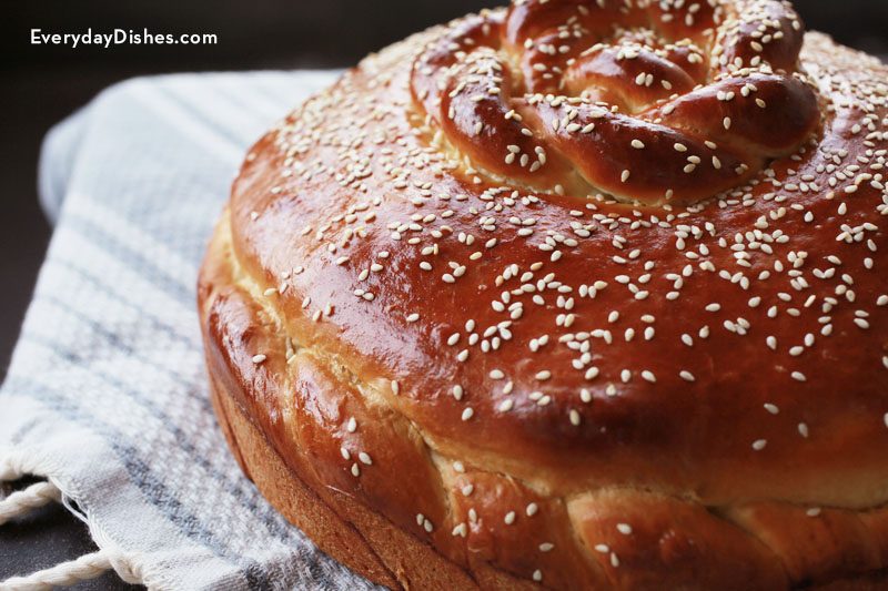 Bring blessings to your home with sweet Greek christmas bread!
