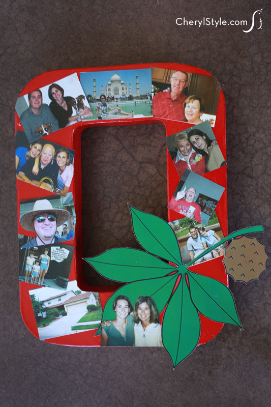 DIY #GraduationGift idea – #photo collage letters |  find it at Everyday Dishes & DIY.com