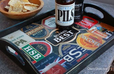 Beer Coaster Tray